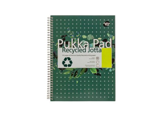 Notitieboek Pukka Pad recycledlijn A4 groen
