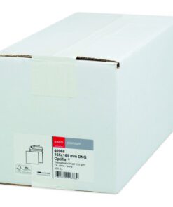 gemaakt van hoogwaardig 120 g/m² papier. Deze vensterloze enveloppen met zelfklevende sluiting bieden betrouwbare bescherming en worden geleverd in een handige doos van 500 stuks. Met de discrete ELCO premium opdruk aan de binnenkant en FSC-certificering staat deze envelop garant voor Zwitserse topkwaliteit. Ideaal voor uw zakelijke en persoonlijke correspondentie. Inhoud: 500 stuks.Kleur: Wit. Formaat: 165x 165 mm.