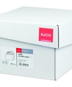 gemaakt van 80 g/m² hoogwaardig papier. Deze vensterloze enveloppen met zelfklevende sluiting bieden betrouwbare bescherming en worden geleverd in een handige doos van 500 stuks. Met de discrete ELCO premium opdruk aan de binnenkant en FSC-certificering staat deze envelop garant voor eersteklas Zwitserse kwaliteit. Ideaal voor uw zakelijke en persoonlijke correspondentie Inhoud: 500 stuks. Kleur: Wit. Formaat: 162 x 229 mm.