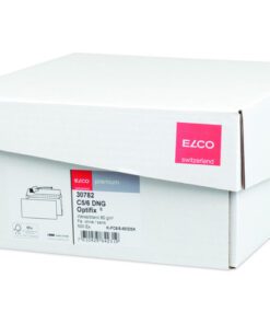 gemaakt van hoogwaardig 80 g/m² papier. Deze vensterloze enveloppen met zelfklevende sluiting bieden betrouwbare bescherming en worden geleverd in een handige doos van 500 stuks. Met de discrete ELCO premium opdruk aan de binnenkant en FSC-certificering staat deze envelop garant voor Zwitserse topkwaliteit. Ideaal voor uw zakelijke en persoonlijke correspondentie. Inhoud: 500 stuks. Kleur: Wit. Formaat: 229 x 114 mm.