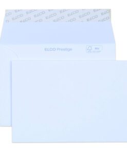 Omsl. Elco Prestige FSC 120gr - extra wit - strip -                                       verp.25162 x 114mm C6