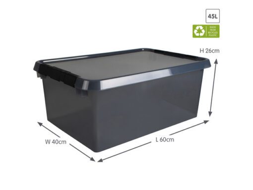 #*Opbergbox Sunware Comfort li45L smokey