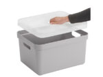 #*Opbergbox Sunware Sigma Home32L lichtgrijs