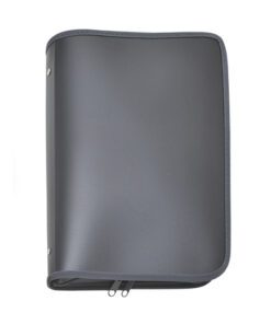 #*Opbergmap Foldersys A4 PP   grijs met ritssluiting                                      A4 Portfolio Pochette470x310