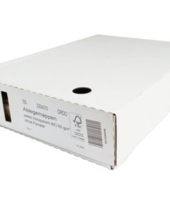 Ordo Doorzichtig L-mapjes     Light 60gr Cellulose wit 100st