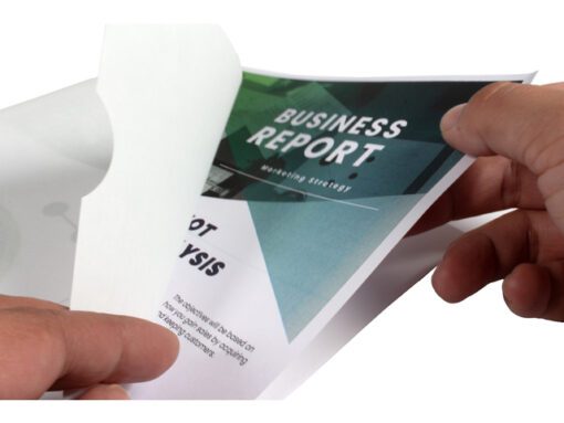 Ordo Doorzichtig L-mapjes     Light 60gr Cellulose wit 100st