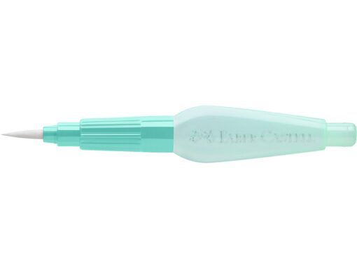 Penseel Faber-Castell met watertank medium turquoise