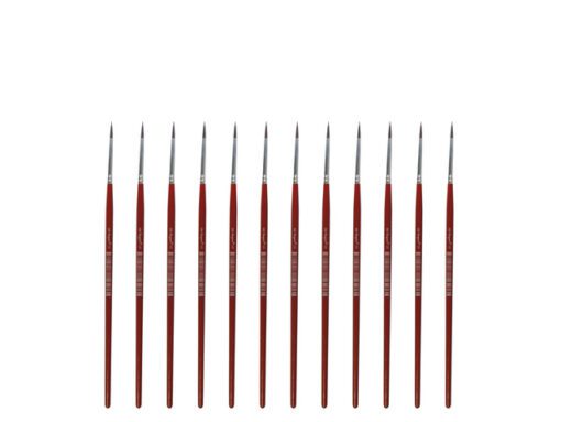 Penseel Kangaro Serie 120 rond Nr. 0 geitenhaar doos 12     stuks