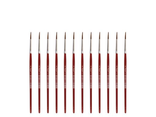 Penseel Kangaro Serie 120 rond Nr. 6 geitenhaar doos 12     stuks