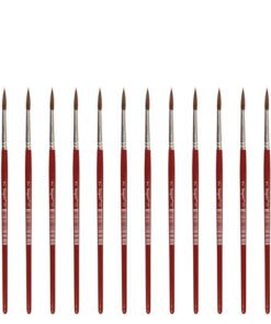 Penseel Kangaro Serie 120 rond Nr. 7 geitenhaar doos 12     stuks