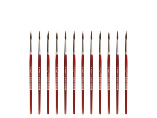 Penseel Kangaro Serie 120 rond Nr. 8 geitenhaar doos 12     stuks