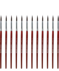 Penseel Kangaro Serie 120 rond Nr. 9 geitenhaar doos 12     stuks