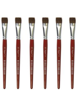 Penseel Kangaro Serie 121 plat Nr. 16 geitenhaar doos 6     stuks