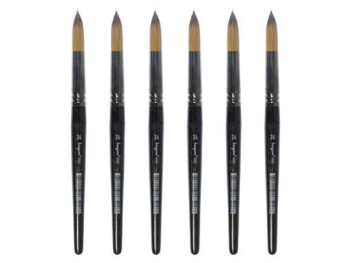 Penseel Kangaro Serie 340 rond Nr. 24 synthetisch doos 6    stuks