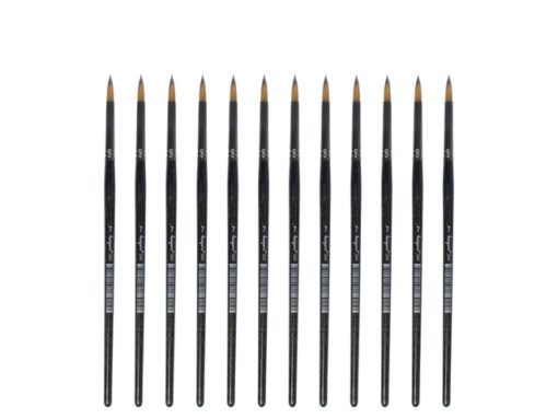 Penseel Kangaro Serie 340 rond Nr. 7 synthetisch doos 12    stuks