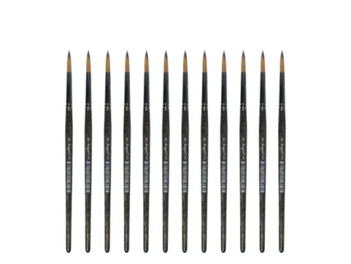 Penseel Kangaro Serie 340 rond Nr. 9 synthetisch doos 12    stuks