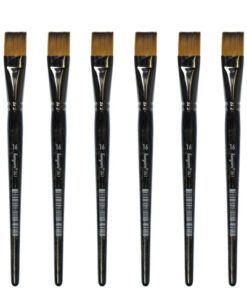 Penseel Kangaro Serie 341 plat Nr. 16 synthetisch doos 6    stuks