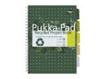Projectboek Pukka Pad A4 lijn recycled groen