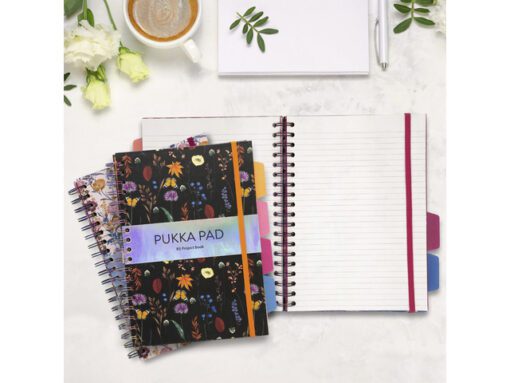 Projectboek Pukka Pad B5 lijn Bloom pak a 3st. ass.