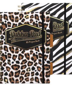 Projectboek Pukka Pad B5 lijn Wild krimp a 2st. ass.