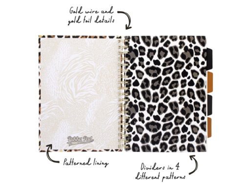 Projectboek Pukka Pad B5 lijn Wild krimp a 2st. ass.