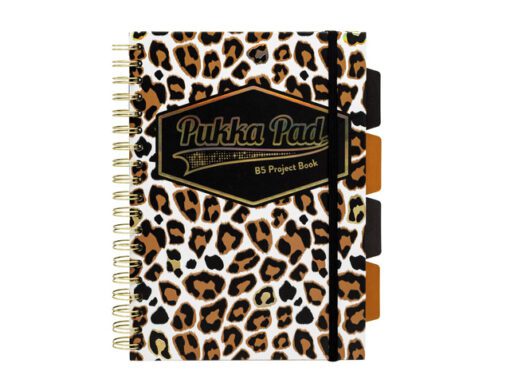 Projectboek Pukka Pad B5 lijn Wild krimp a 2st. ass.