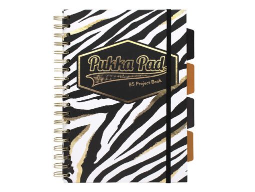 Projectboek Pukka Pad B5 lijn Wild krimp a 2st. ass.