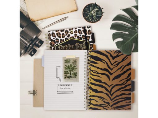 Projectboek Pukka Pad B5 lijn Wild krimp a 2st. ass.