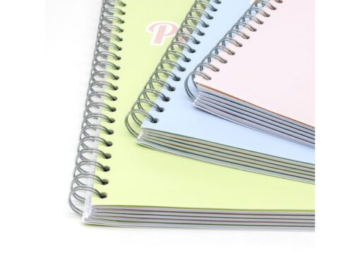 Projectboek Pukka Pad Pastel  A4 lijn krimp a 3 st. assorti