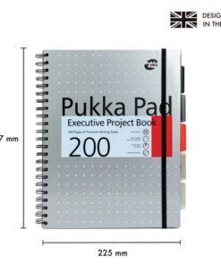 werkende professionals en bedrijven. Maak kennis met ons A4 Metallic projectboek