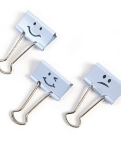 #Rapesco Foldback clip Emoji_s19 mm lichtblauw