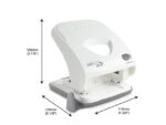 #Rapesco Perforator ECO X5 w  40 vel GermSavy40 Less effort                               + GermSavy