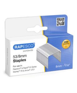 Rapesco nietjes 53-8 doosje   van 2000
