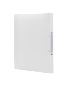 De ringband A4 van Foldersys heeft een 2-rings mechaniek van 16mm en maakt het eenvoudig om geperforeerde papieren veilig te bewaren of mee te nemen. Het stevige en duurzame kunststof zorgt voor langdurig gebruik. Ideaal voor intensief gebruik op kantoor