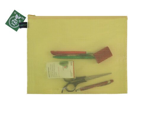 Ritszak Foldersys A4 EVA      transp geel