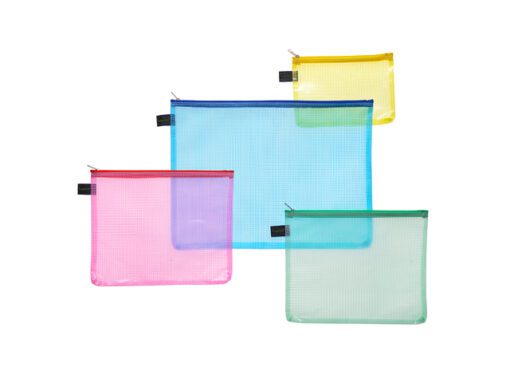 Ritszak Foldersys A4 EVA      transp geel