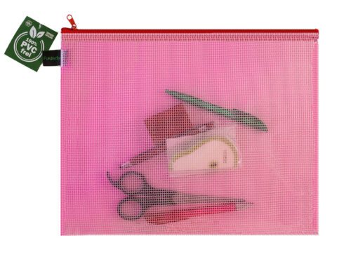 Ritszak Foldersys A4 EVA      transp rood