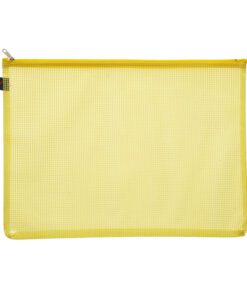 Ritszak Foldersys A4 PVC      transp geel