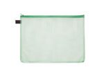 Ritszak Foldersys A4 PVC      transp groen