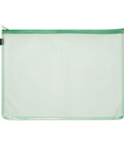 Ritszak Foldersys A4 PVC      transp groen