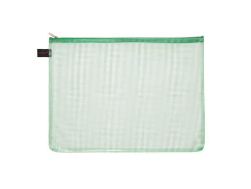 Ritszak Foldersys A4 PVC      transp groen