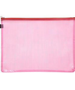 Ritszak Foldersys A4 PVC      transp rood