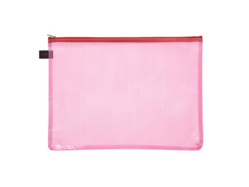 Ritszak Foldersys A4 PVC      transp rood