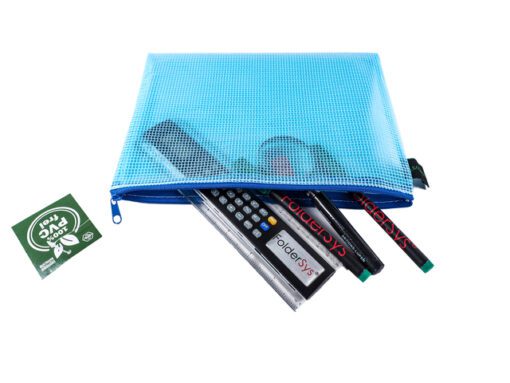 Ritszak Foldersys A5 EVA      transp blauw