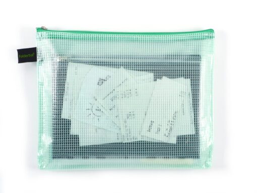 Ritszak Foldersys A5 EVA      transp groen