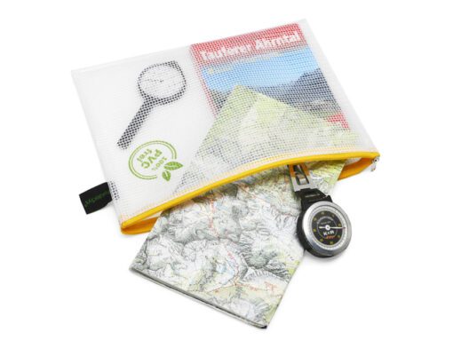 Ritszak Foldersys A5 EVA      transp sluiting geel