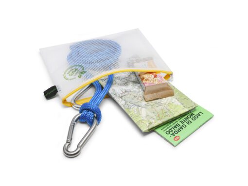 Ritszak Foldersys A5 EVA      transp sluiting geel