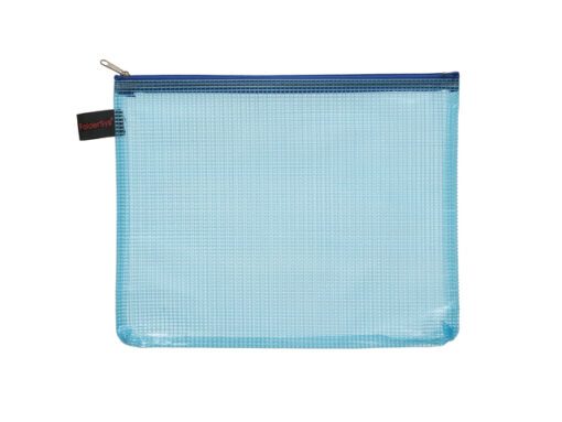 Ritszak Foldersys A5 PVC      transp blauw