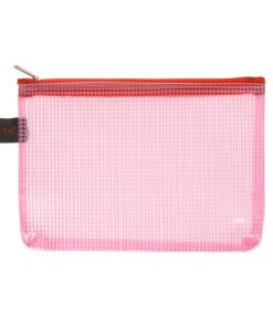 Ritszak Foldersys A6 PVC      transp rood