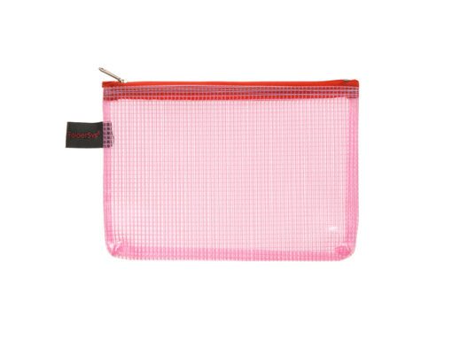 Ritszak Foldersys A6 PVC      transp rood